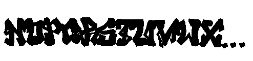 Melttrax Regular Font UPPERCASE