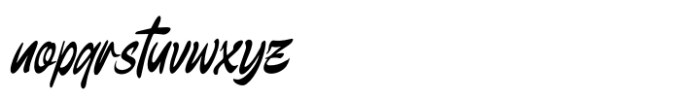 Meltyne Font LOWERCASE