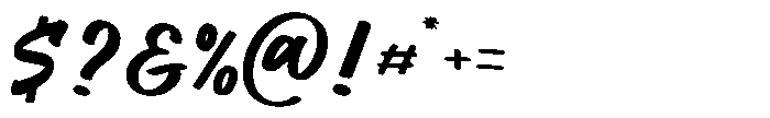 Memori Senja Script Memori Senja Regular Font OTHER CHARS