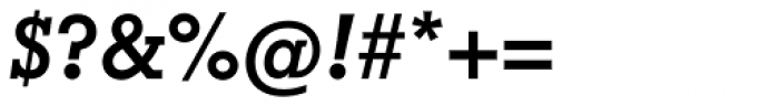 Memphis Cyrillic Bold Italic Font OTHER CHARS