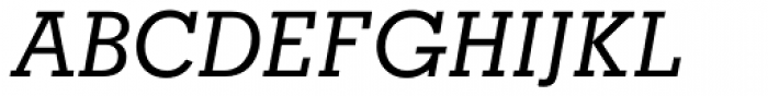 Memphis Cyrillic Medium Italic Font UPPERCASE