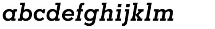 Memphis Pro Bold Italic Font LOWERCASE