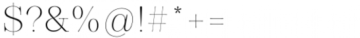Menaka Serif Light Font OTHER CHARS