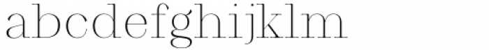 Menaka Serif Light Font LOWERCASE