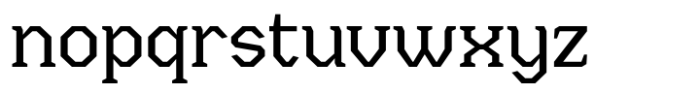 Menenga Regular Font LOWERCASE