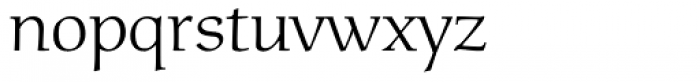 Menhart Display Regular Font LOWERCASE