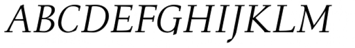 Menhart Italic Font UPPERCASE