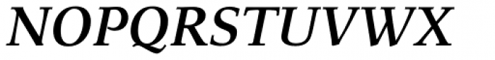 Menhart Pro Bold Italic Font UPPERCASE