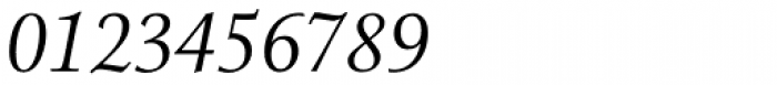 Menhart Pro Italic Font OTHER CHARS
