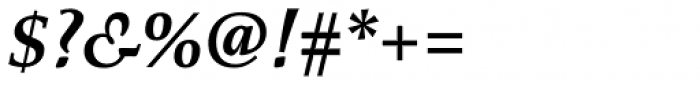 Menhart Std Bold Italic Font OTHER CHARS