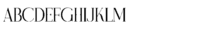 Menistra Regular Font UPPERCASE