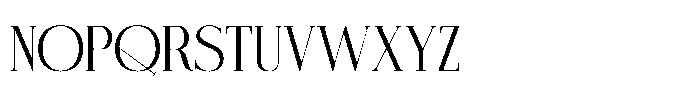 Menistra Regular Font UPPERCASE
