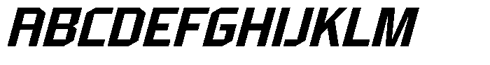 Menscity Regular Font UPPERCASE