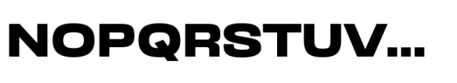 Menseal Black Font UPPERCASE