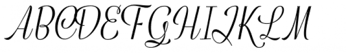 Mentha Medium Font UPPERCASE