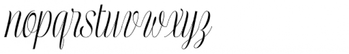 Mentha Regular Font LOWERCASE