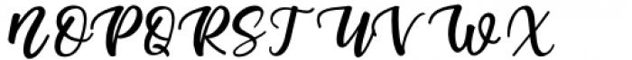Menthari Regular Font UPPERCASE