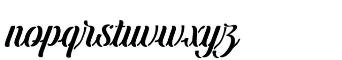 Menthox Font LOWERCASE