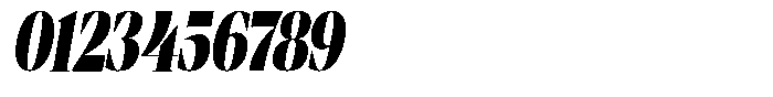 Mentoz Black Italic Font OTHER CHARS
