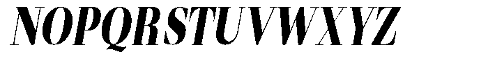 Mentoz Bold Italic Font UPPERCASE