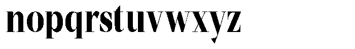 Mentoz Bold Font LOWERCASE