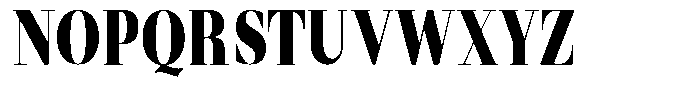 Mentoz Extra Bold Font UPPERCASE