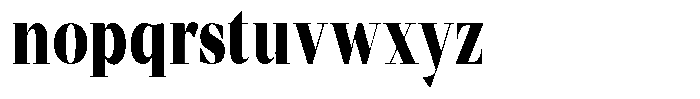 Mentoz Extra Bold Font LOWERCASE