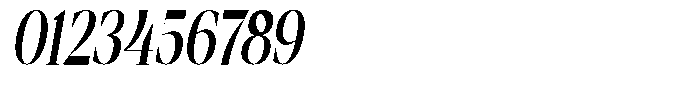 Mentoz Italic Font OTHER CHARS
