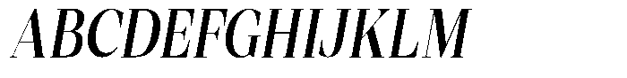 Mentoz Italic Font UPPERCASE