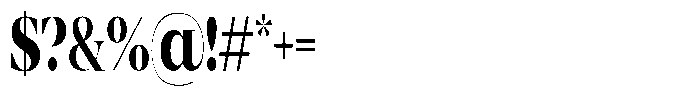 Mentoz Semi Bold Font OTHER CHARS