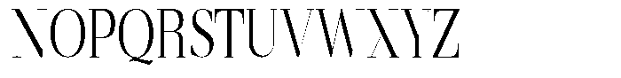 Mentoz Thin Font UPPERCASE