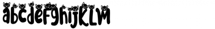 Meoowly Swash1 Font LOWERCASE