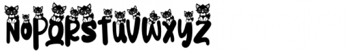 Meoowly Swash3 Font LOWERCASE
