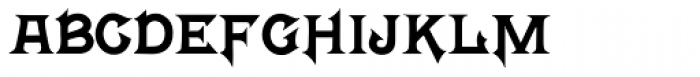 Mephisto Font LOWERCASE
