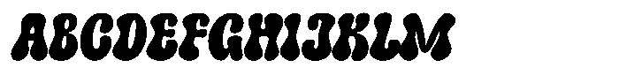 Meppid Font UPPERCASE
