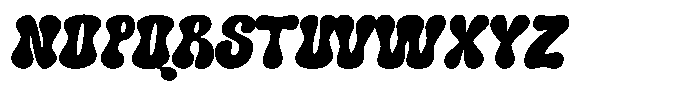 Meppid Font UPPERCASE