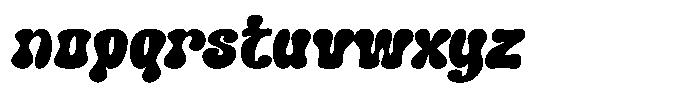 Meppid Font LOWERCASE