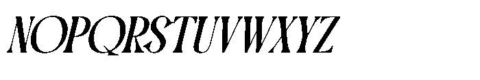 Mequnch Italic Font UPPERCASE