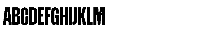 Merca Bold Font UPPERCASE