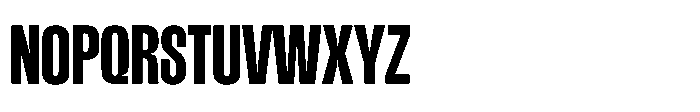 Merca Bold Font UPPERCASE