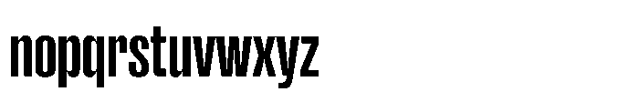 Merca Semi Bold Font LOWERCASE