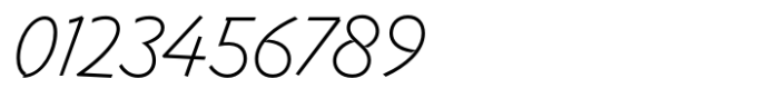 Mercato VF Thin Font OTHER CHARS
