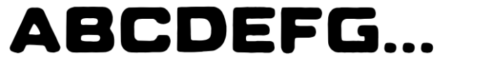 Merchande Sans Regular Font LOWERCASE