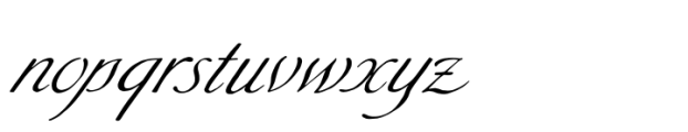 Merchande Script Font LOWERCASE