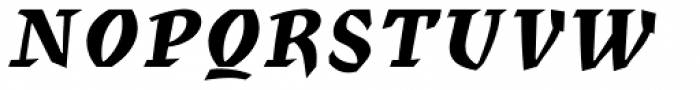 Mercurius Script Std Bold Font UPPERCASE