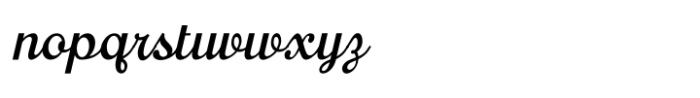 Mercusuar Bold Script Font LOWERCASE