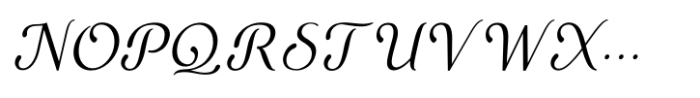 Mercusuar Medium Script Font UPPERCASE