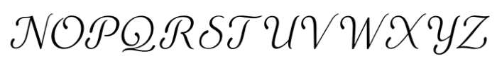 Mercusuar Regular Script Font UPPERCASE