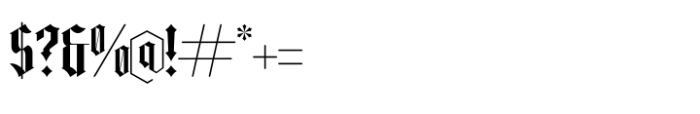 Merdlins Regular Font OTHER CHARS