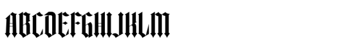 Merdlins Regular Font UPPERCASE